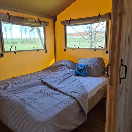 De Hazelaarshof- Luxe Xl-glampingtent Campsite Kekerdom